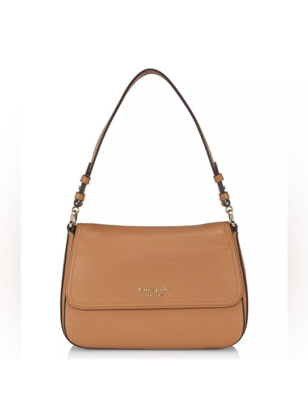 NWT Kate Spade Women’s Hudson Medium TopHandle Bag Purse Crossbody Bungalow Tan